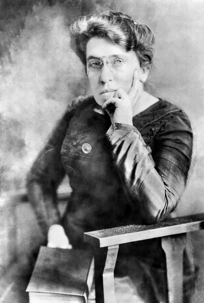 Emma Goldman American Anarchist Fine Art Print - 1911 Photograph