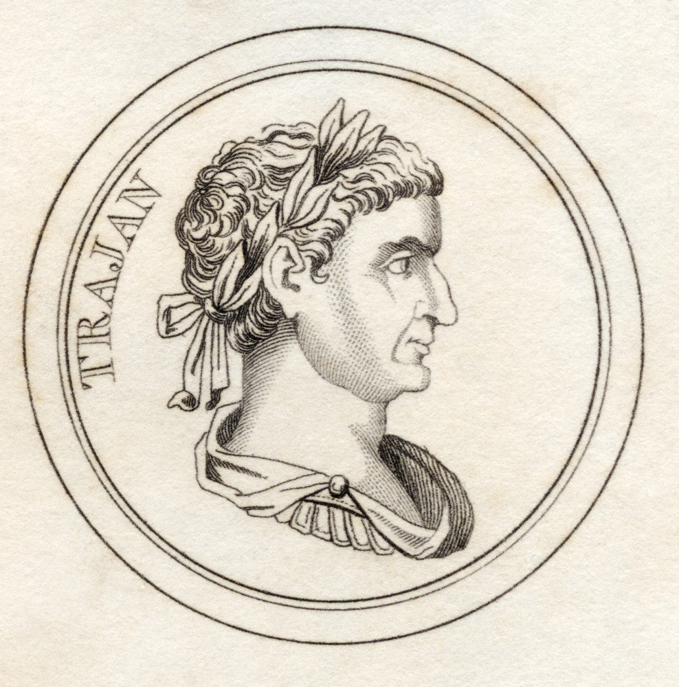 Trajan Marcus Ulpius Nerva Traianus Fine Art Print | Posterazzi