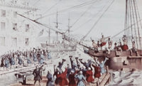The Boston Tea Party Fine Art Print by Sarony & Major