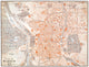 Vintage Madrid Map Fine Art Print (C1920) by Granger Collection