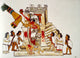 Aztec Human Sacrifice Fine Art Print - Codex Magliabechiano