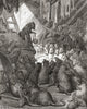 La Fontaine's Fable: Mice Council Fine Art Print by Gustave Doré