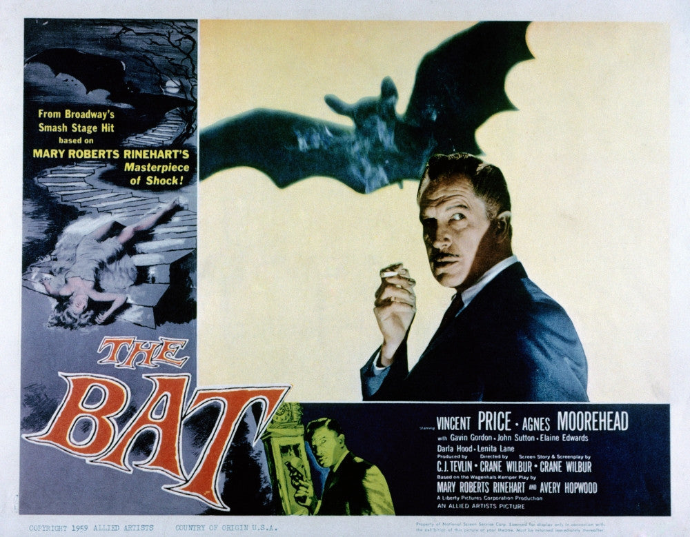 The Bat Movie Poster Fine Art Print (1959) | Posterazzi