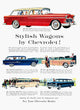 1955 Chevrolet Station Wagon Advertisement Fine Art Print