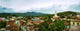 Elevated View of Trinidad Townscape Against Cloudy Sky Fine Art Print