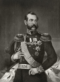 Emperor Alexander II of Russia 19th Century Engraving Print