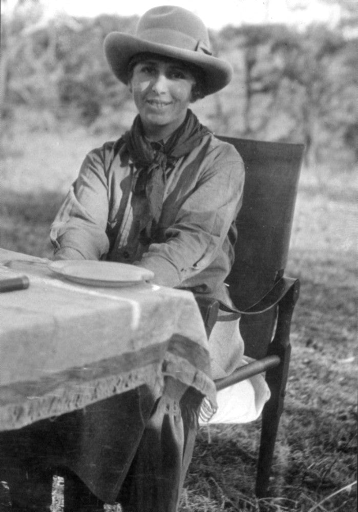 Isak Dinesen on Safari in Kenya - Fine Art Print