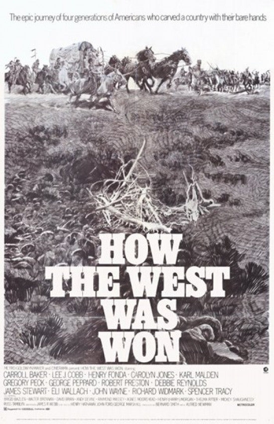 How the West Was Won Movie Poster (11x17) | Posterazzi