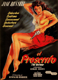The Outlaw 1943 Movie Poster Fine Art Print
