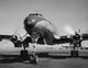 Low Angle Airplane on Runway Fine Art Print