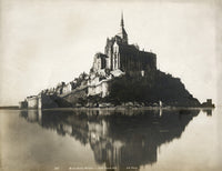 Mont Saint Michel Northeast Coast Fine Art Print - C1880