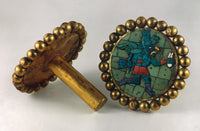 Inca Earrings Fine Art Print - Peruvian Gold Ornaments | Posterazzi