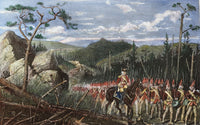 General Braddock's March to Fort Duquesne (1755) Fine Art Print by Granger Collection