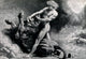 Samson and the Lion Fine Art Print by Leon Joseph Florentin Bonnat