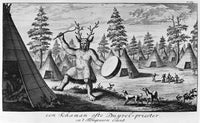 Siberia: Shaman - Fine Art Print of Tungus Shaman with Drum