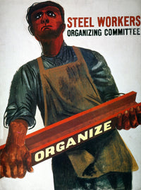 Steel Workers Organizing Committee Fine Art Print by Ben Shahn