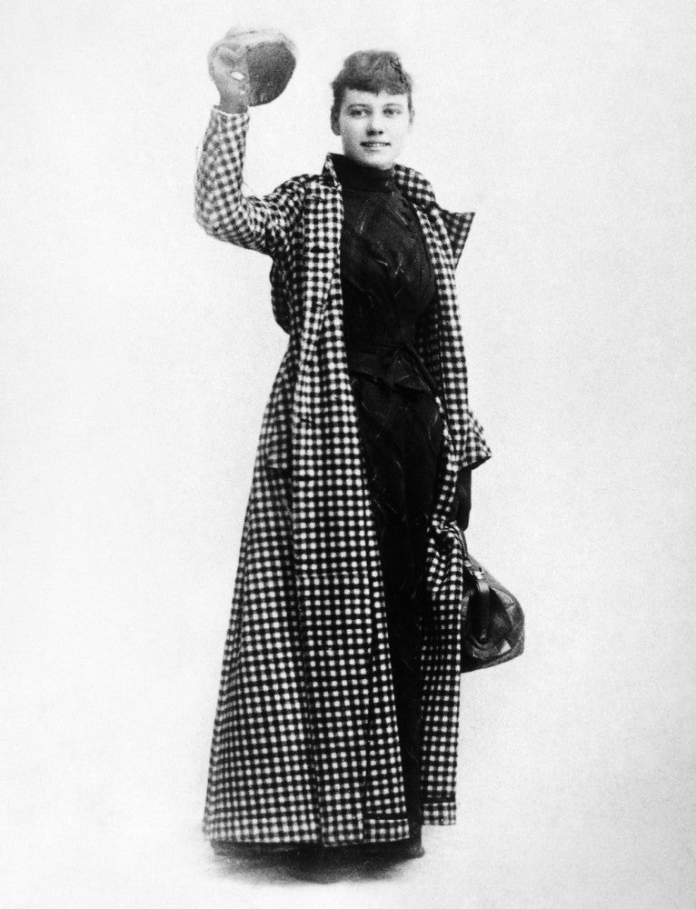 Nellie Bly 1890 Photograph Fine Art Print by Granger Collection