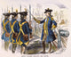 Baron Friedrich Von Steuben Drilling American Troops at Valley Forge Fine Art Print