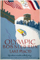 Olympic Bobsled Run Fine Art Print - Lake Placid Winter Sports