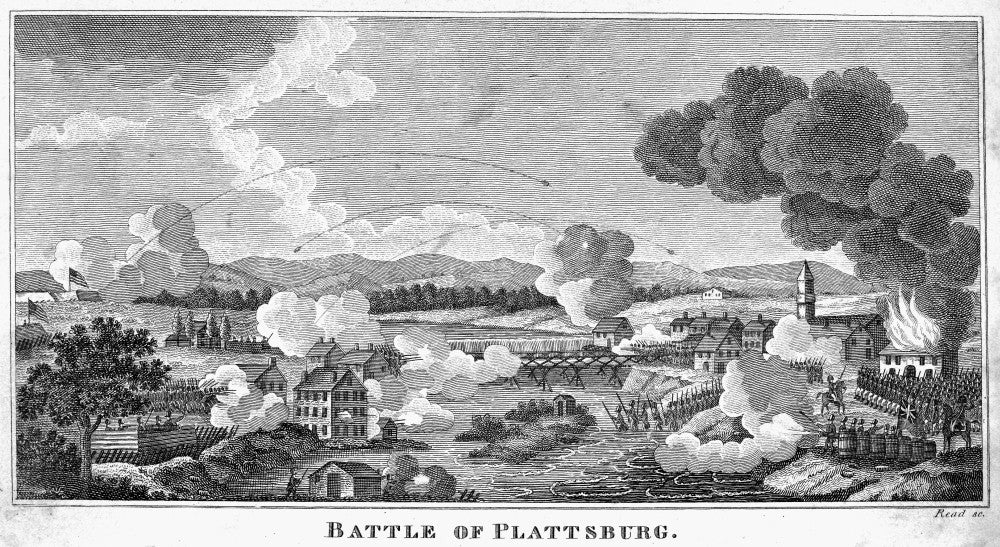 Battle of Plattsburgh Fine Art Print - American & British Forces