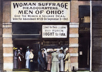 Suffrage Headquarters Fine Art Print - Women's Suffrage in 1912