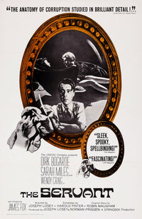 The Servant Movie Poster Art Print - 1963 Classic Film
