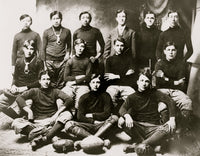 Osage Indian School Football Team Poster Print - Fine Art