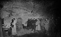 World War 1 Battle of Verdun Poster Print - French Soldiers at Midnight Mass
