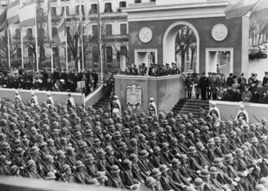 Francisco Franco Military Parade Poster Print - April 1, 1941