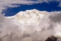 Aerial View of Annapurna Sanctuary Mountains Fine Art Print