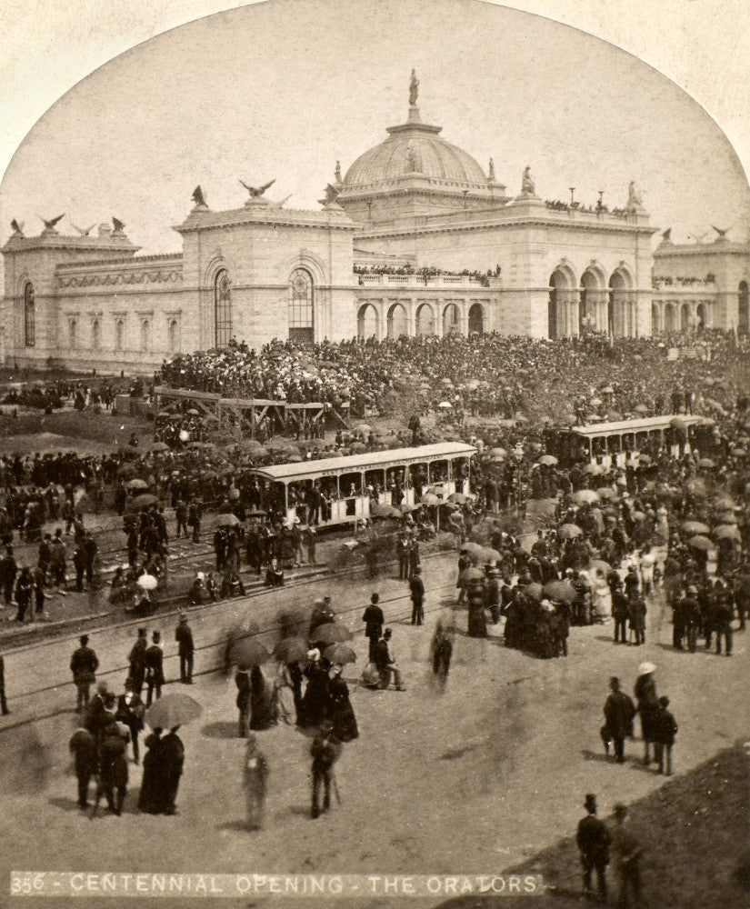 Philadelphia Expo 1876 Stereograph View Poster Print by Granger Collection