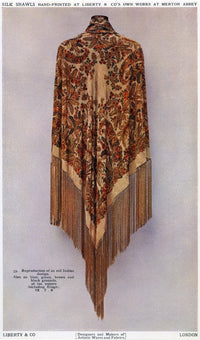 Liberty Silk Shawl Fine Art Print by Mary Evans | Posterazzi
