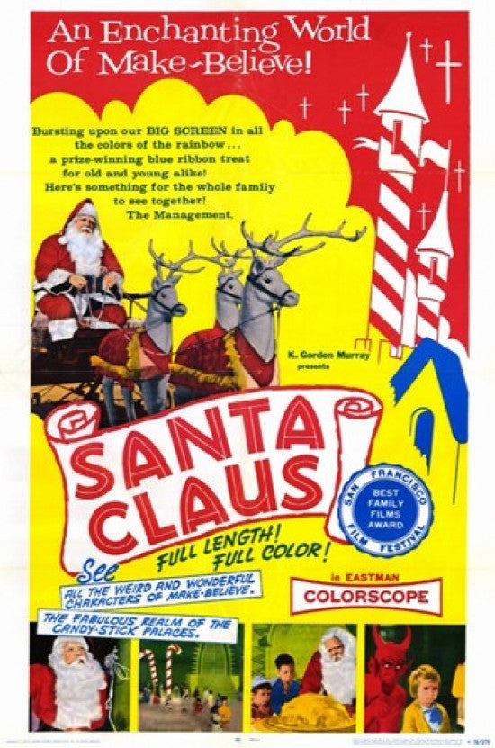 Santa Claus Movie Poster (11 x 17) | Pop Culture Graphics