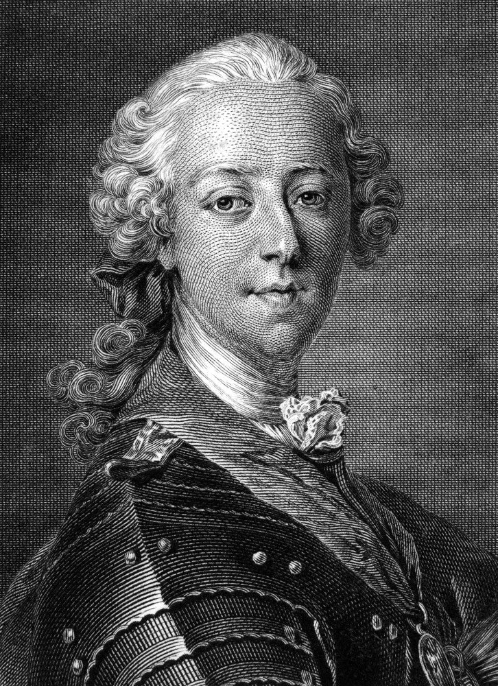 Charles Edward Stuart Steel Engraving Print - Bonnie Prince Charlie