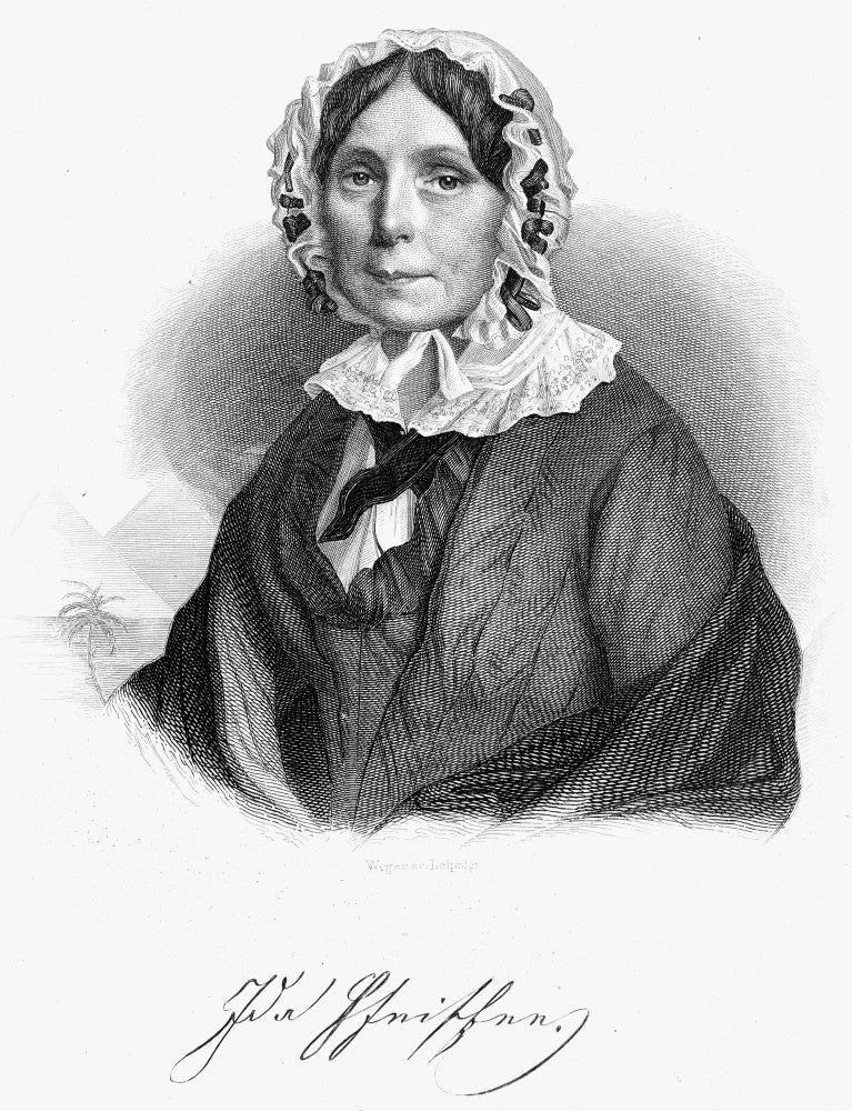 Ida Laura Pfeiffer Steel Engraving Fine Art Print - C1856 by Granger Collection