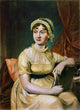 Jane Austen Stipple Engraving Fine Art Print by Granger Collection
