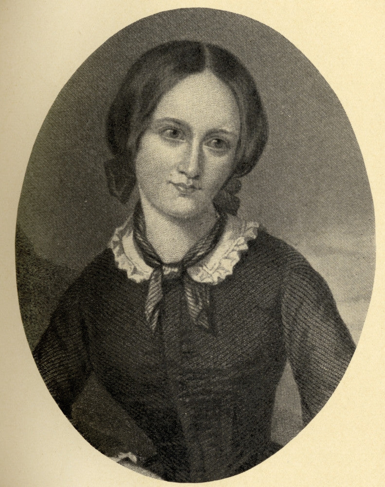 Charlotte Bronte Portrait Fine Art Print - 26x34 & 13x17