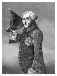 Frederick the Great: King of Prussia Wood Engraving Print