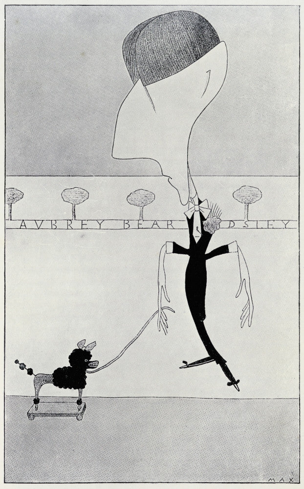 Aubrey Beardsley Fine Art Print by Max Beerbohm (1872-1956)