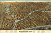 Milwaukee, Wisconsin Fine Art Print - Available in Multiple Sizes