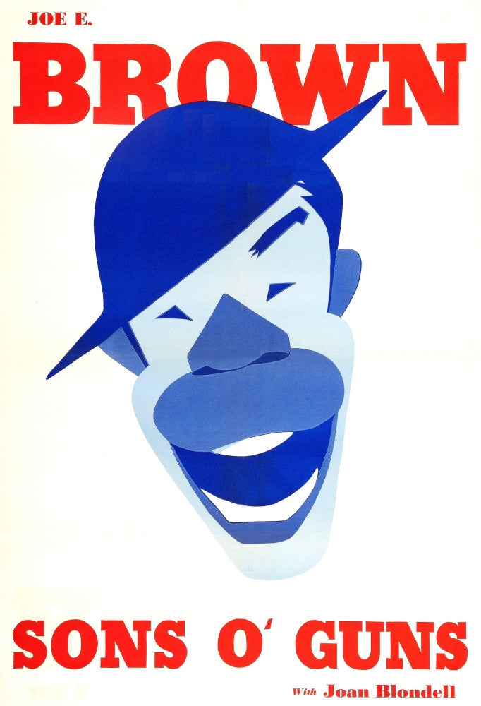 Sons O' Guns Movie Poster Art Print - Joe E. Brown 1936