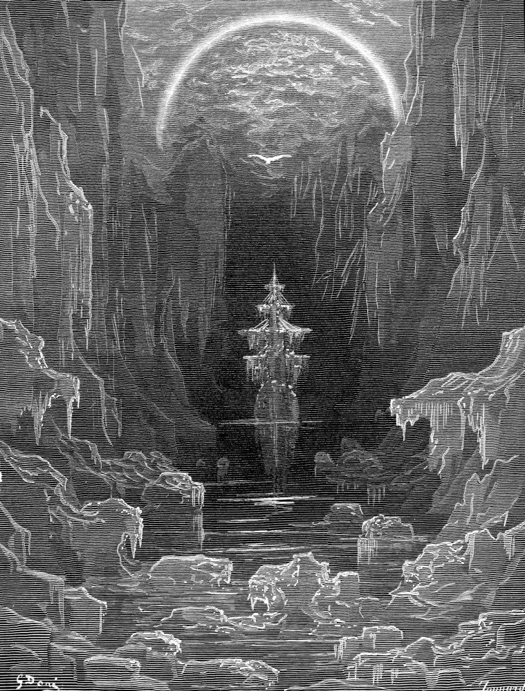 Coleridge: The Ancient Mariner Fine Art Print - Engraving by Gustave Doré