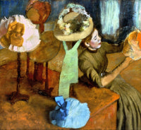 Degas: Millinery Shop Fine Art Print (1879-84) by Granger Collection