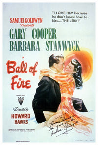 Ball of Fire Movie Poster Print (27x40) - Classic Film Art