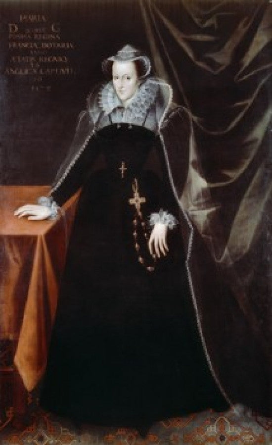 Mary, Queen of Scots Fine Art Print by Nicholas Hilliard - Duke of Berwick & Alba Collection