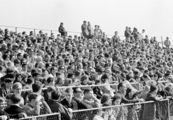 Spectators at the Stadium Fine Art Print - Multiple Sizes