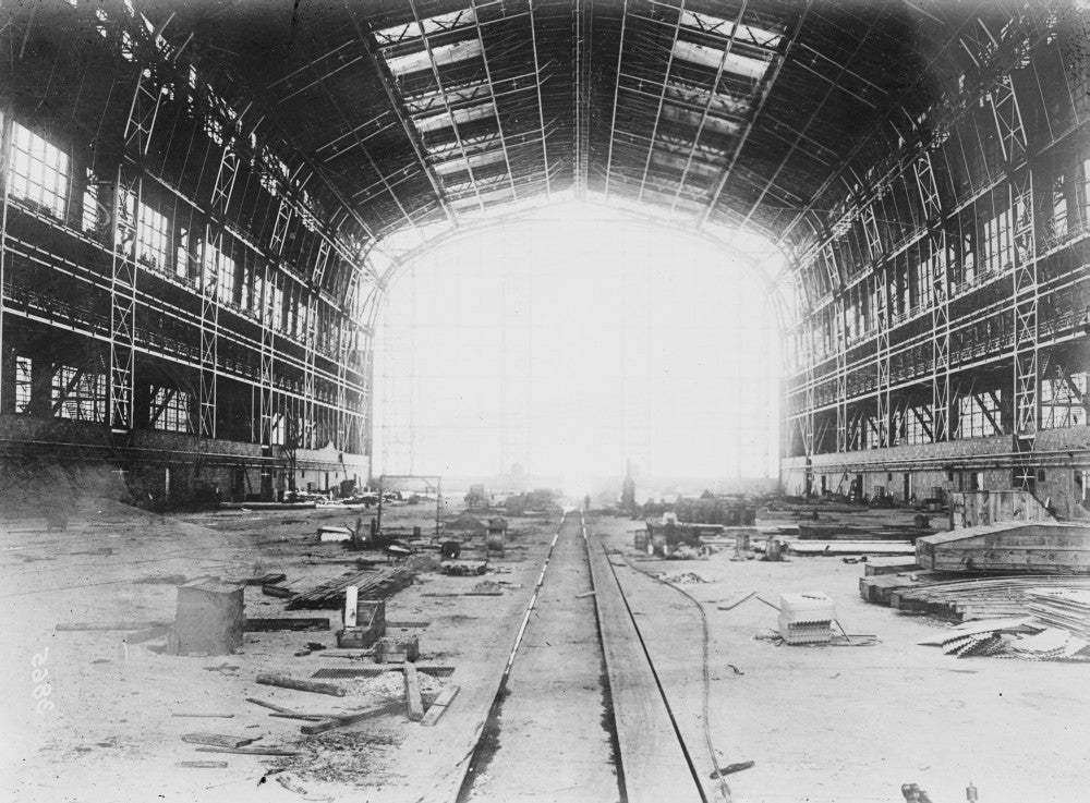 Lakehurst Hangar Fine Art Print - Multiple Sizes Available