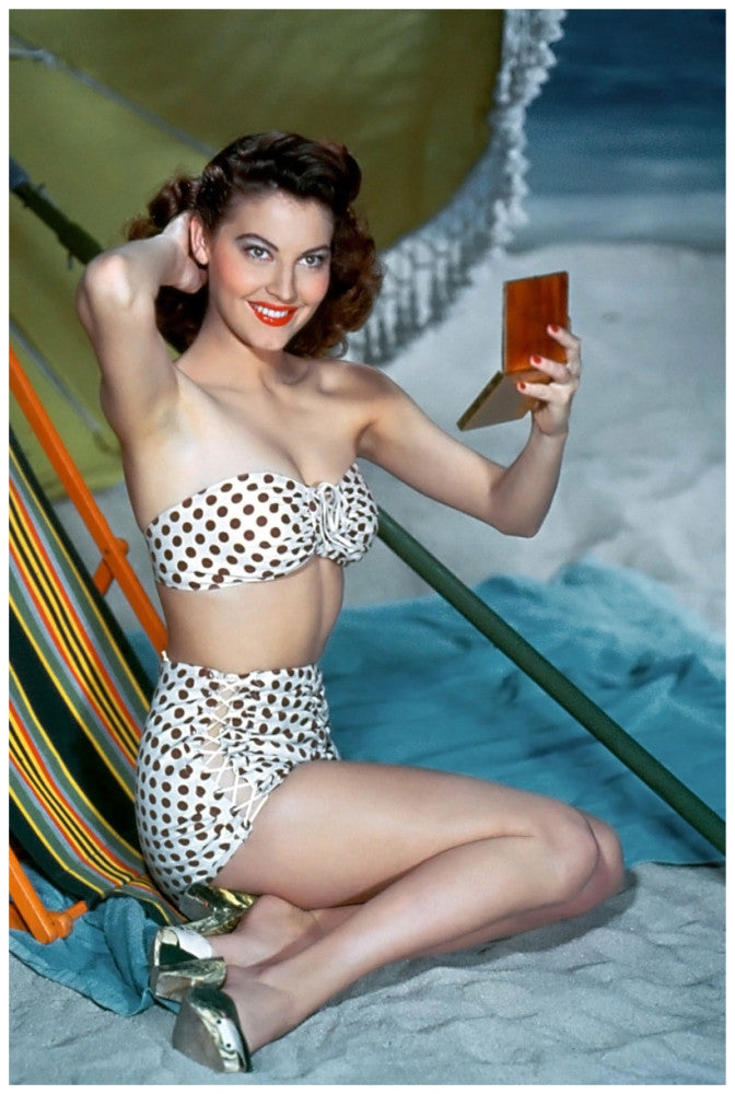 Ava Gardner Hand Mirror Photo Print - Multiple Sizes Available
