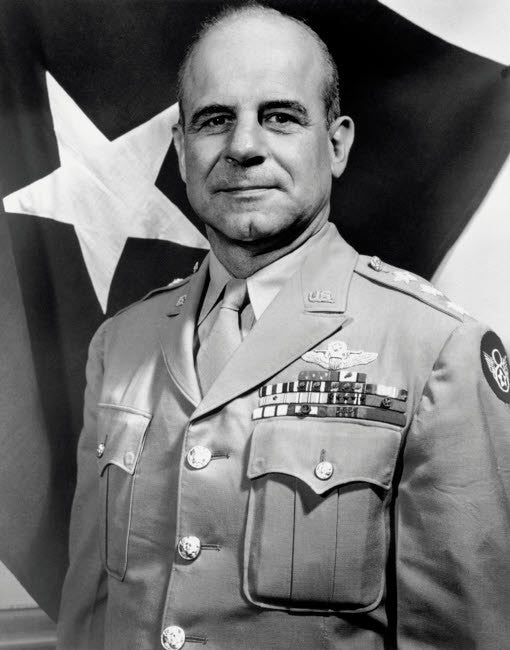 Digitally Restored WWII Photo of General James Doolittle Fine Art Print by John Parrot