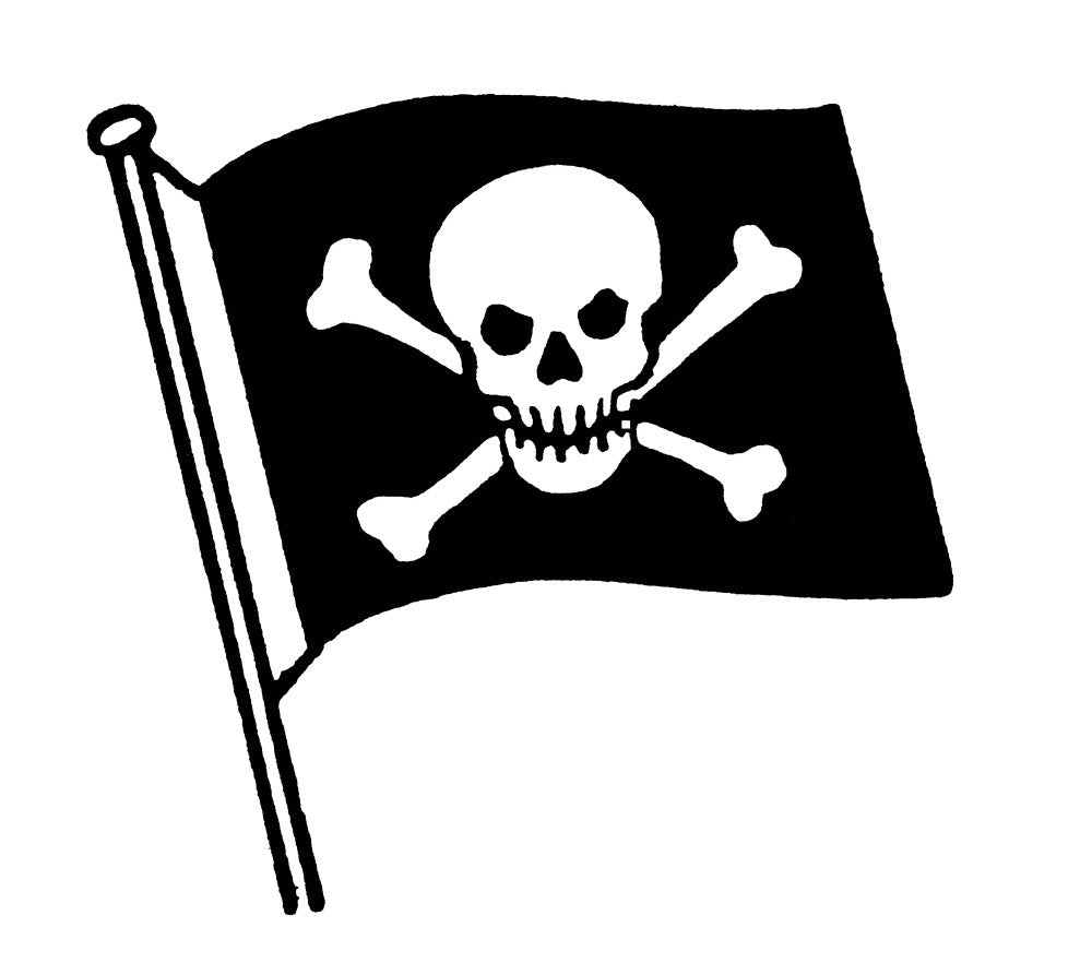 Pirates: Jolly Roger Flag Fine Art Print by Granger Collection